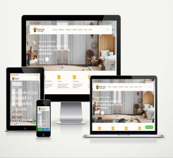  Perde Firması Hazır Web Sitesi Curtain v6.0 